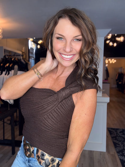 One Shoulder Sweater