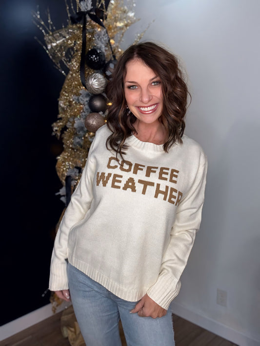 Coffee Weather Sweater