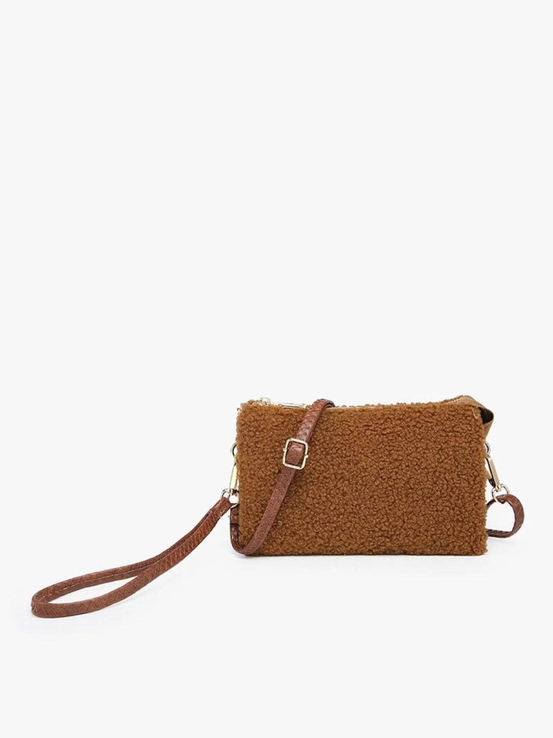 Riley Sherpa 3 Compartment Crossbody/Wristlet