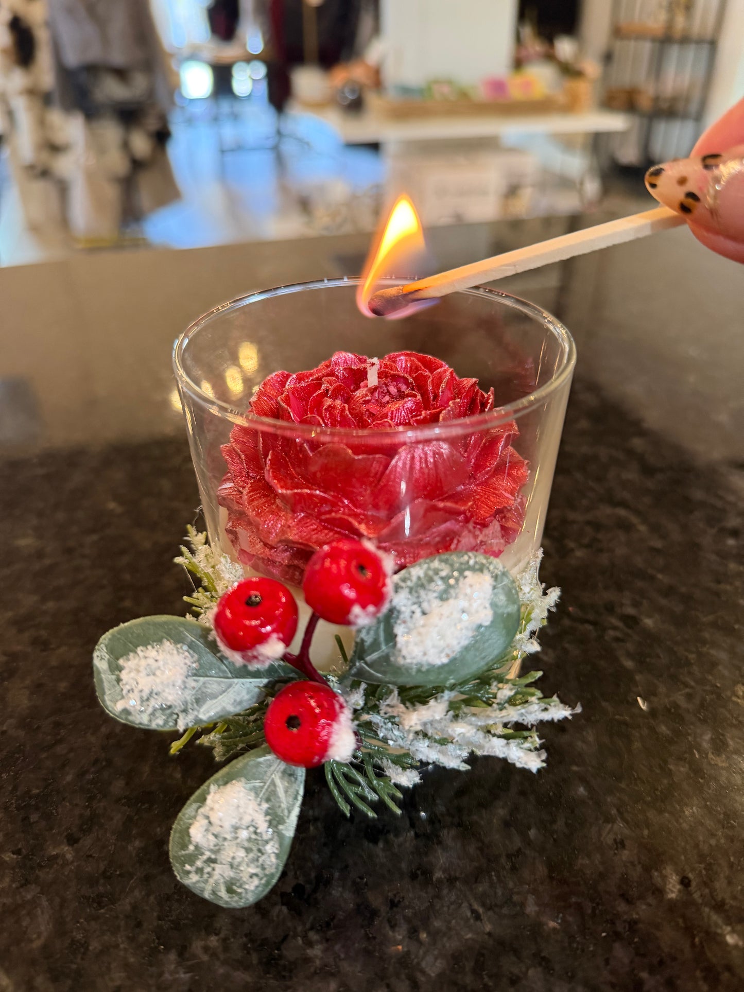 Christmas Morning Candle