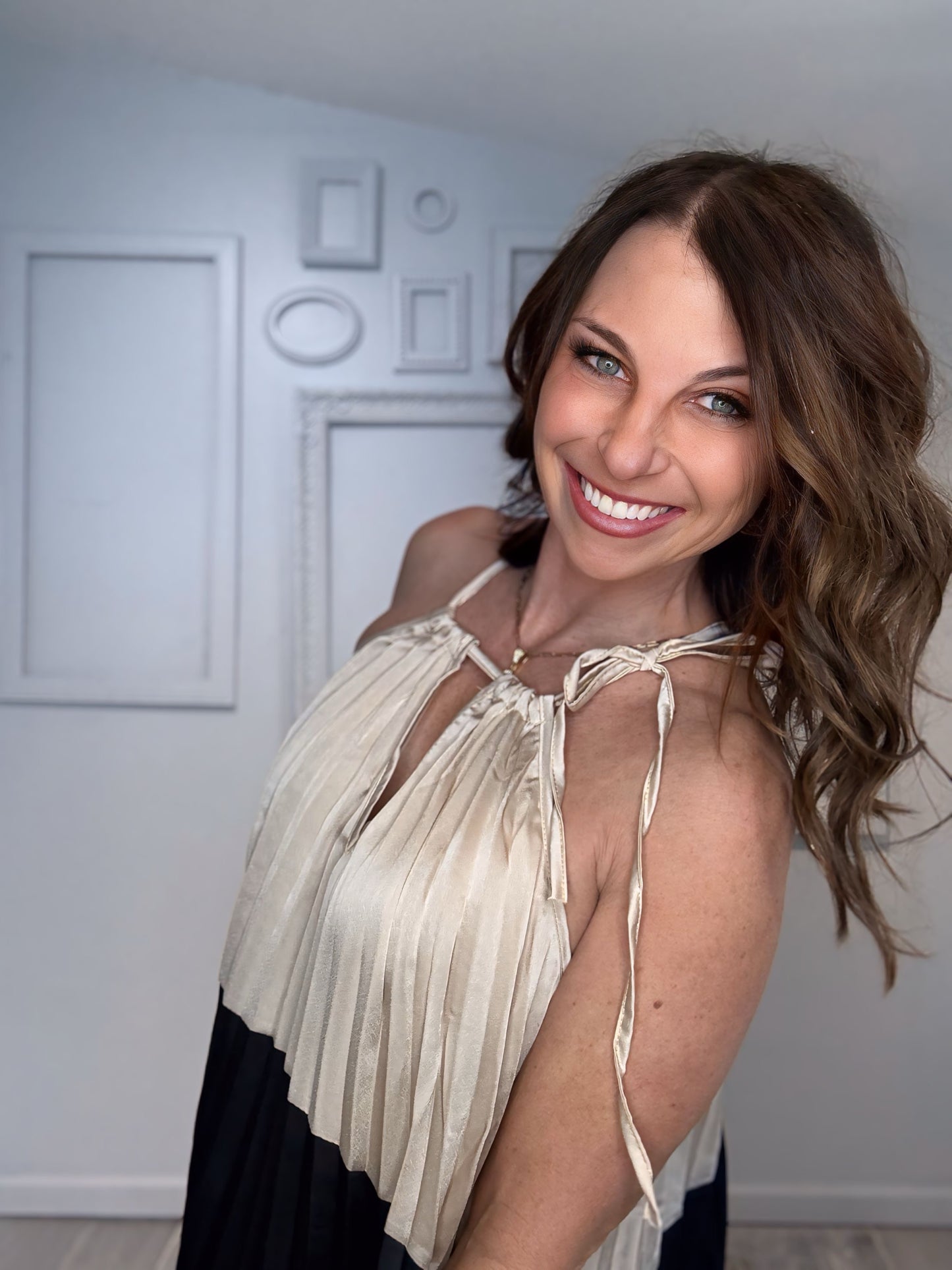 Charlee Colorblock Maxi