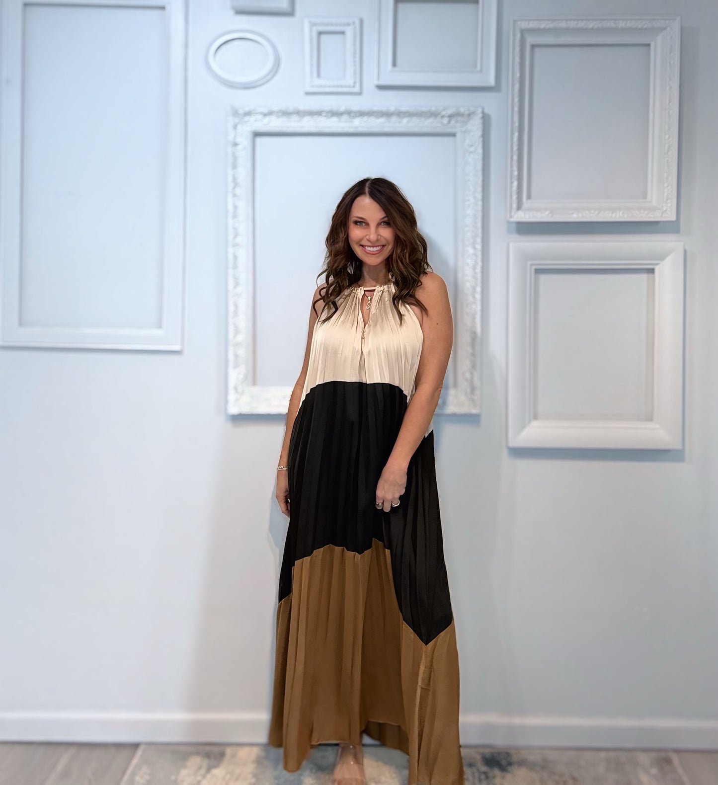 Charlee Colorblock Maxi