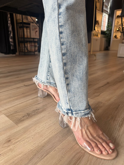 Super High Rise Stretch Classic Straight Jeans