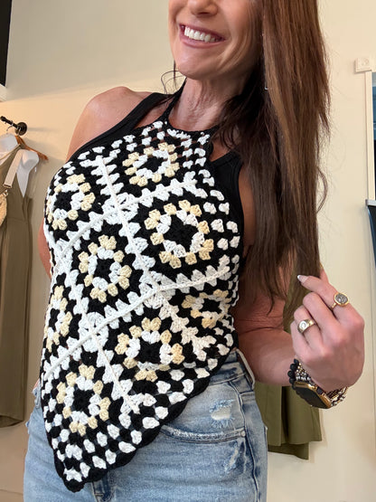 Bandana Crochet Top