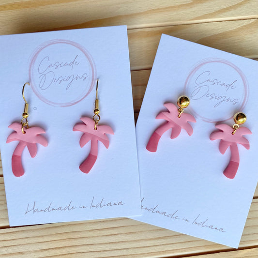 The Sarasota | Palm Tree Earrings - GirlFriends Boutique