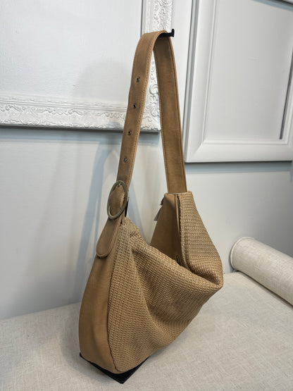 Naomi Woven Straw Bag