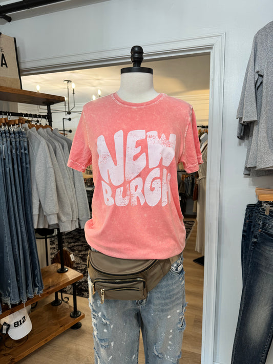 Newburgh Tee, Pink - GirlFriends Boutique