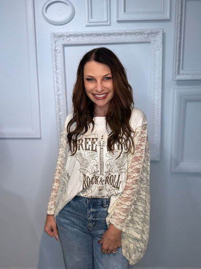 Free Spirit Lace Graphic