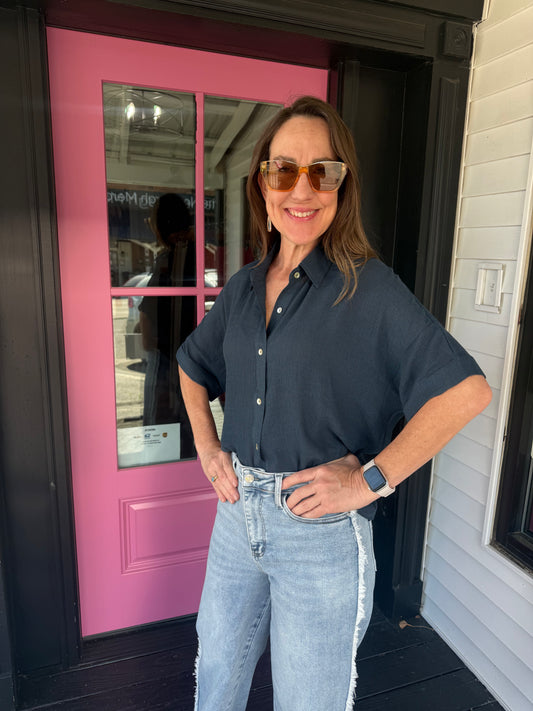 Dolman Short Sleeve Top