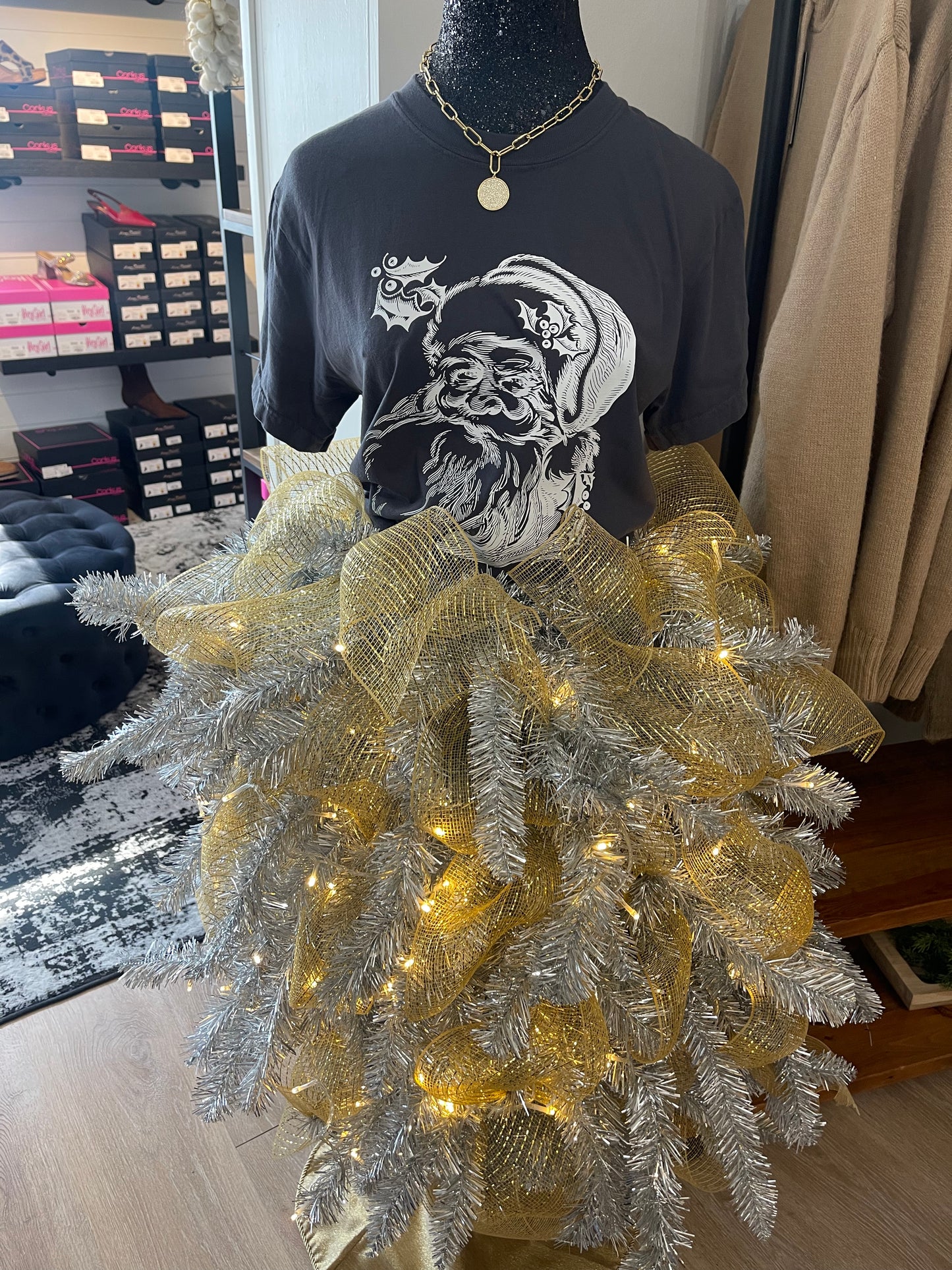 Santa Bling Tee