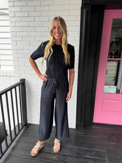 Crinkle Drawstring Pants