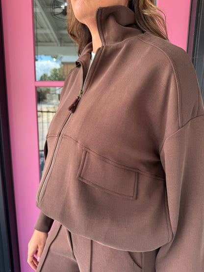 Brushed Modal Jacket