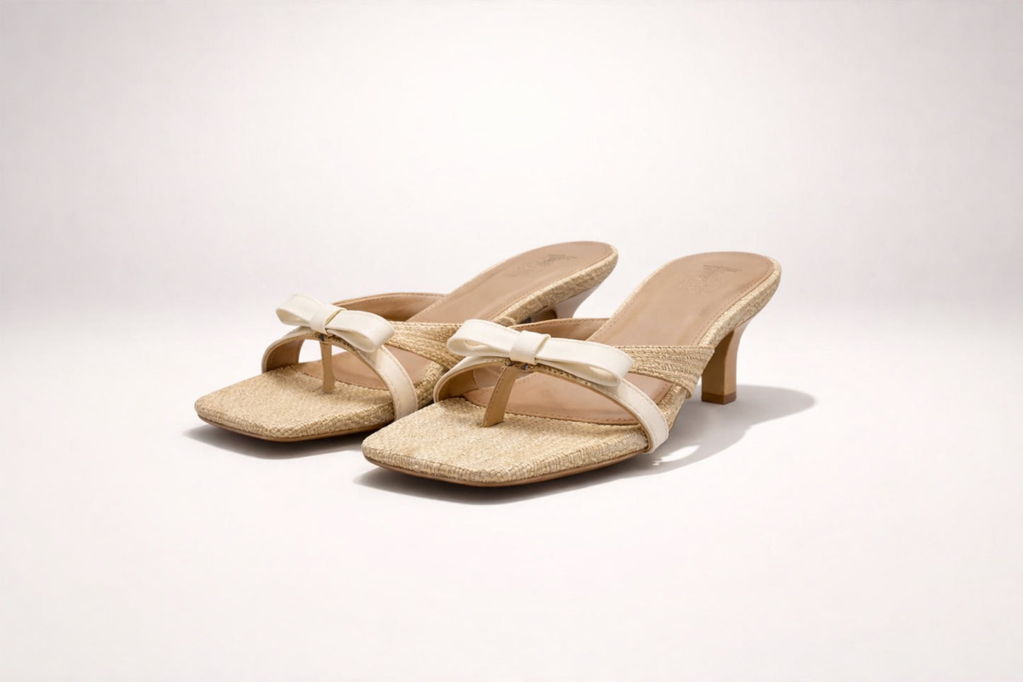 Corkys Dainty Raffia Ivory Combo