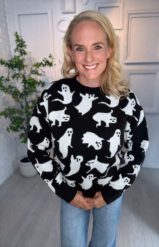 Ghost Knit Sweater