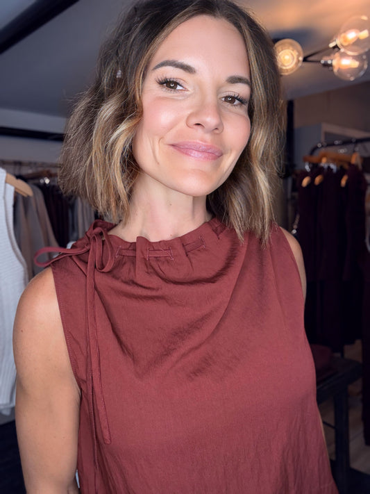 Haley Mock Neck