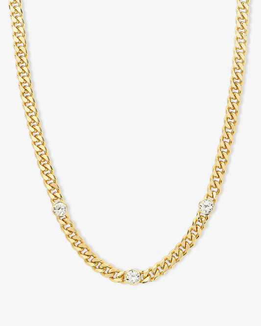 Julian Triple Diamond Necklace