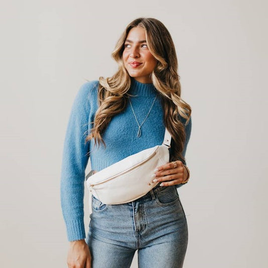 Sweet Talk Sling Bag- CREAM - GirlFriends Boutique