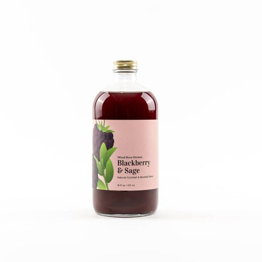 Blackberry & Sage Cocktail and Mocktail Mixers, 16 Fl oz