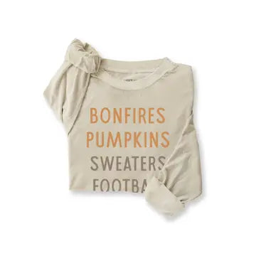 Pumpkins/Football Mineral Graphic