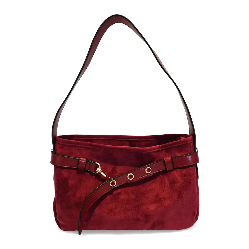 Bordeaux Buckle Bag
