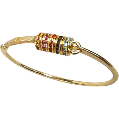 14K Gold-Plated Mini Charm Bracelet