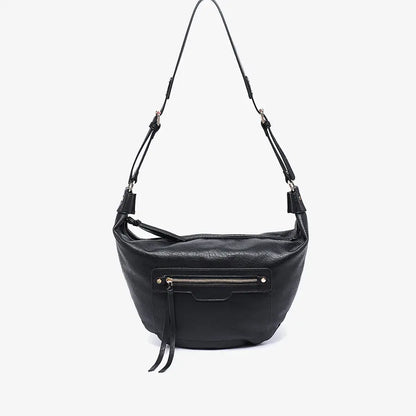 Leigh Distressed Hobo Bag