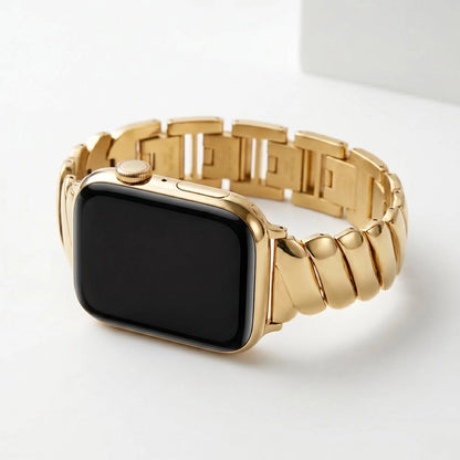 Golden Glamour Luxury Apple Watch Strap