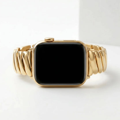 Golden Glamour Luxury Apple Watch Strap
