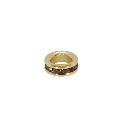 14K Gold-Plated 8mm Mini Birthstone Charms