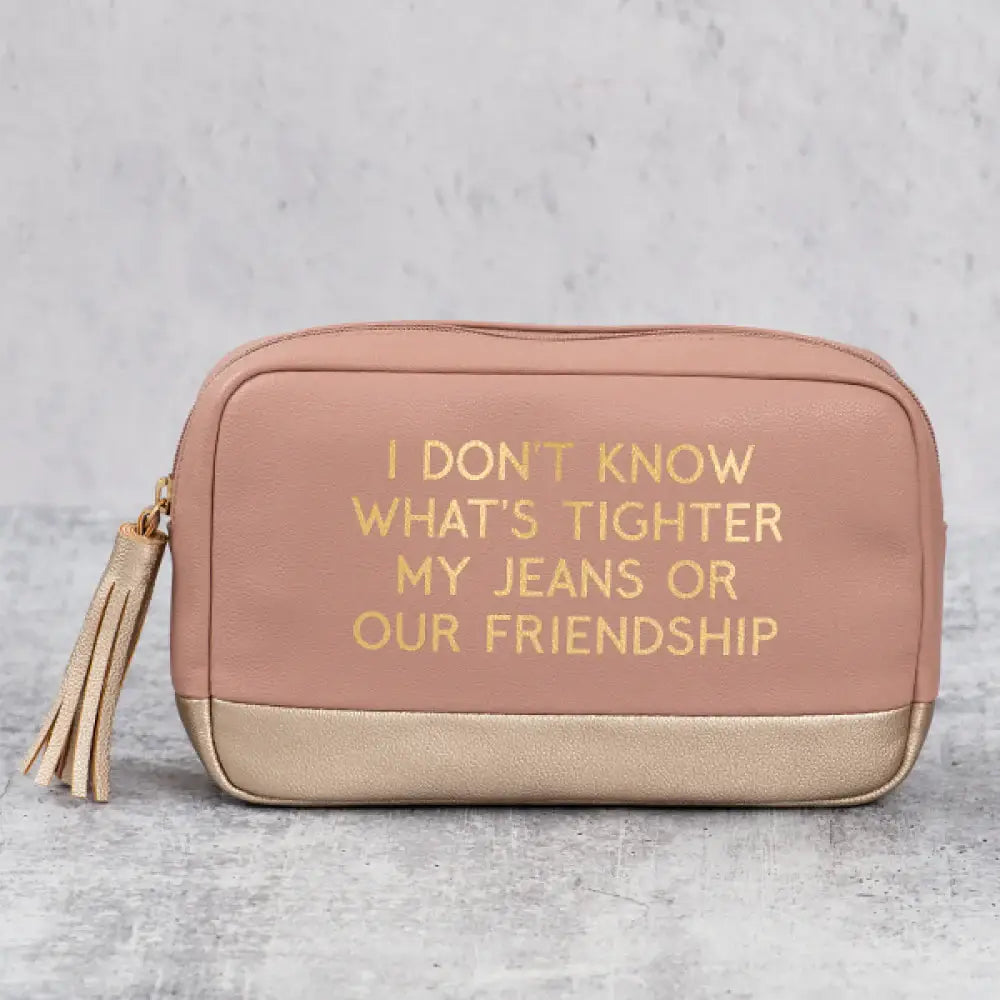 Cosmetic Bag Faux Leather