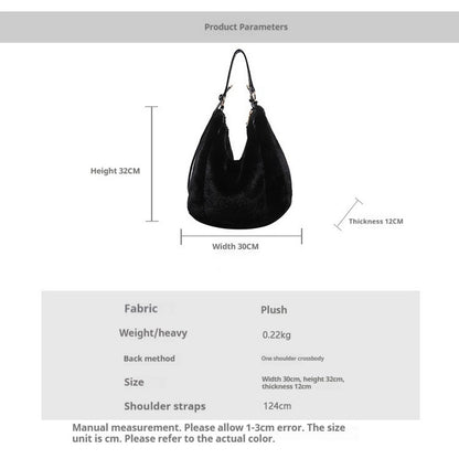Faux Fur Tote Bag
