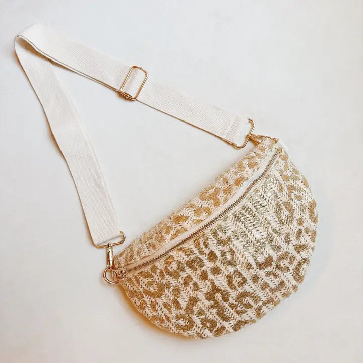 Cheetah Belt Sling Bag