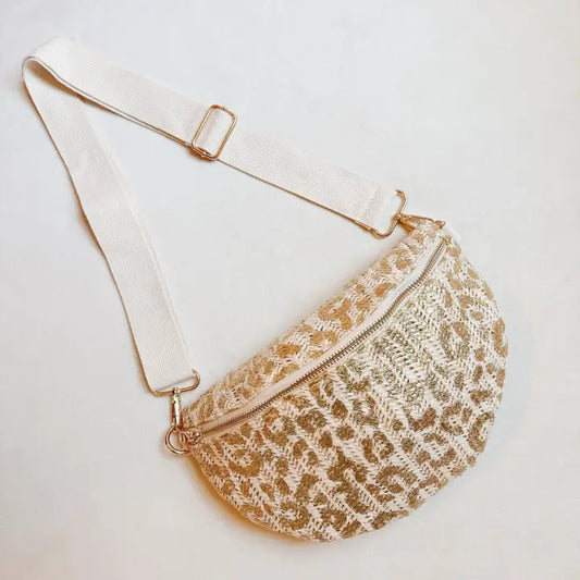 Cheetah Belt Sling Bag