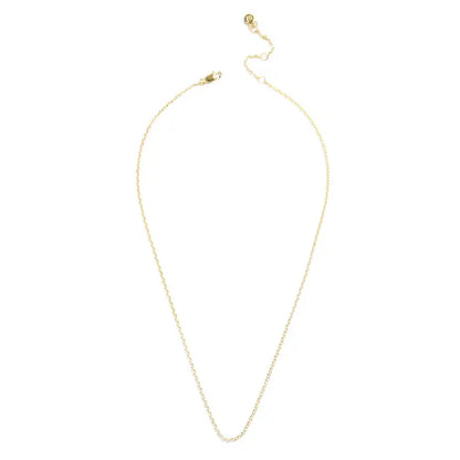 Cable Chain Charm Starter Necklace