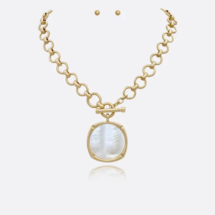 Bamboo Toggle Necklace