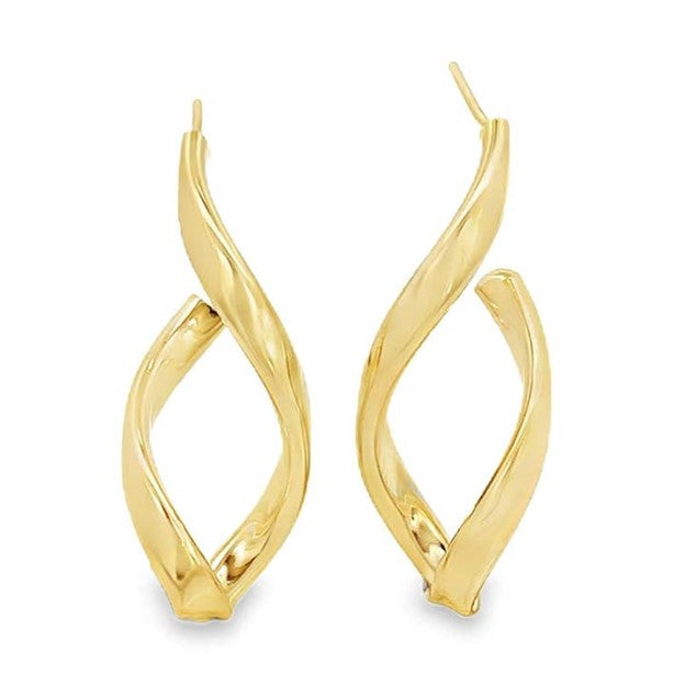Twist Infinity Dangle Earrings