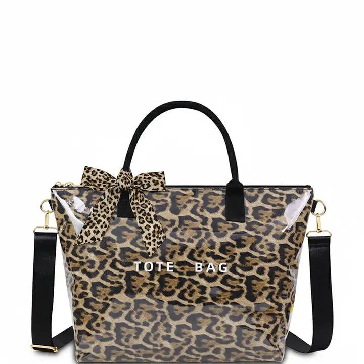 Leopard Large Tote Bag
