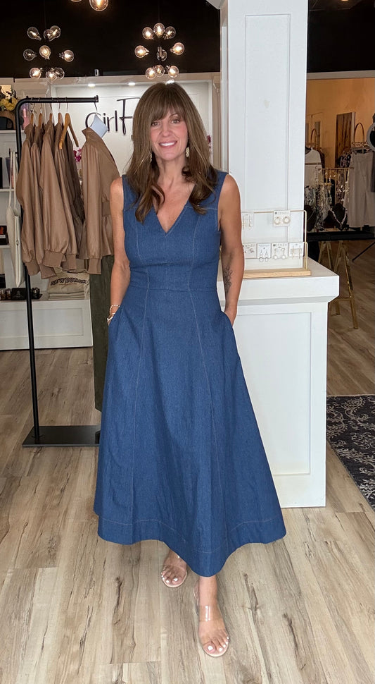 Denim Midi