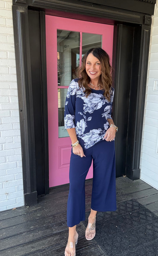 Modern Gaucho Pant, Navy