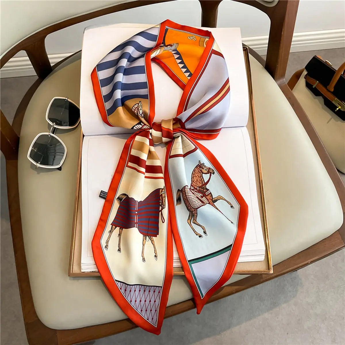 Skinny Silk Scarf