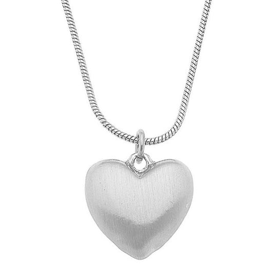 Icon Puffed Heart Necklace