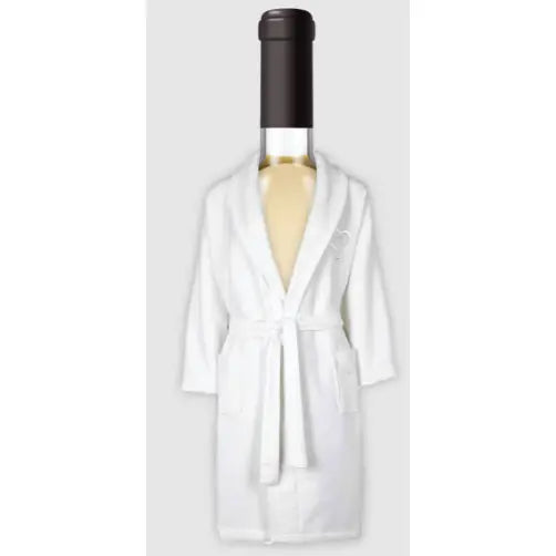 Wine Parka, White, Bathrobe