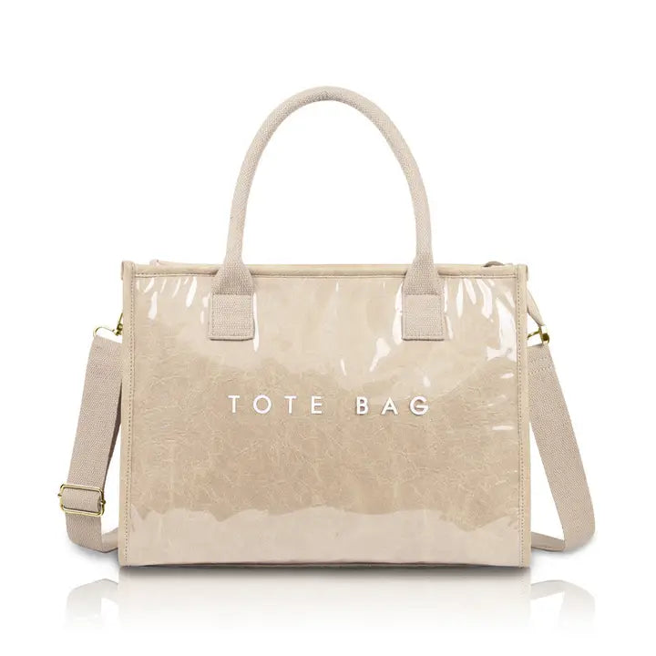 Patent Large Tote Bag