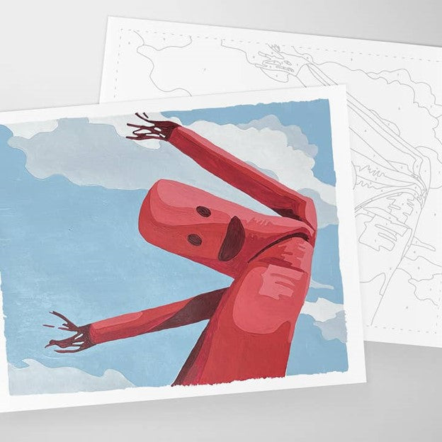 Tube Man | Modern Paint By Numbers  Kit