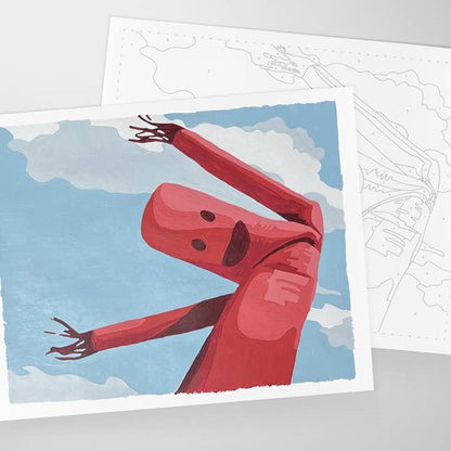 Tube Man | Modern Paint By Numbers  Kit