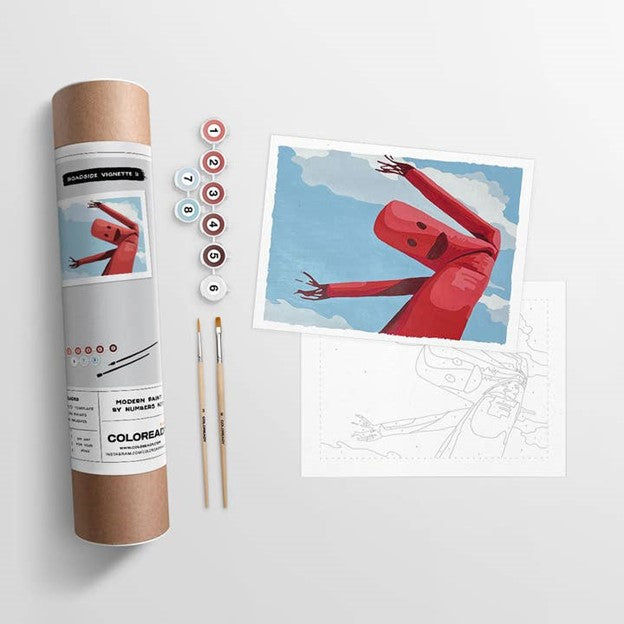 Tube Man | Modern Paint By Numbers  Kit