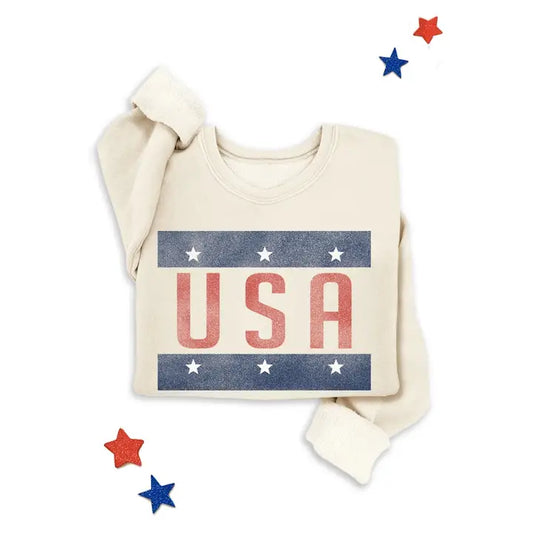 USA Star Graphic Sweatshirts