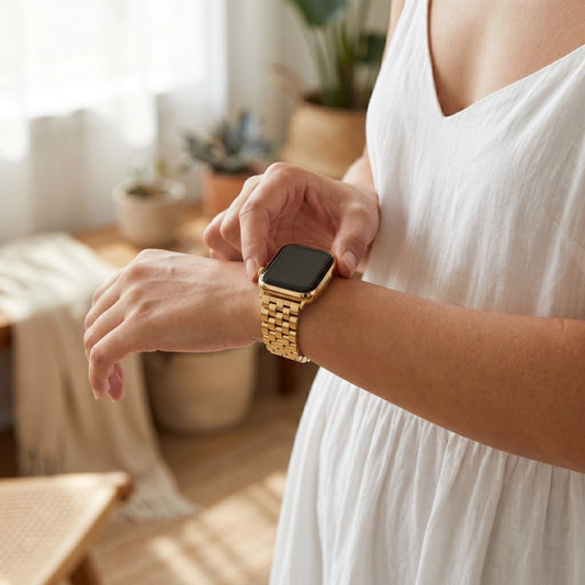 Golden Chic Luxury Apple Watch Strap