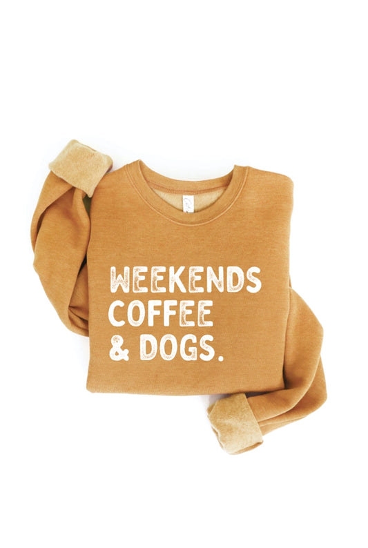 Weekends Coffee and Dogs Graphic